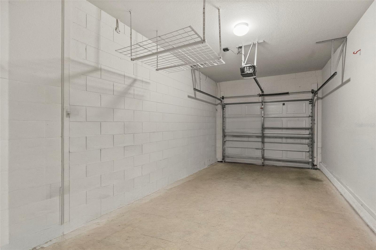 Attached 1 car garage