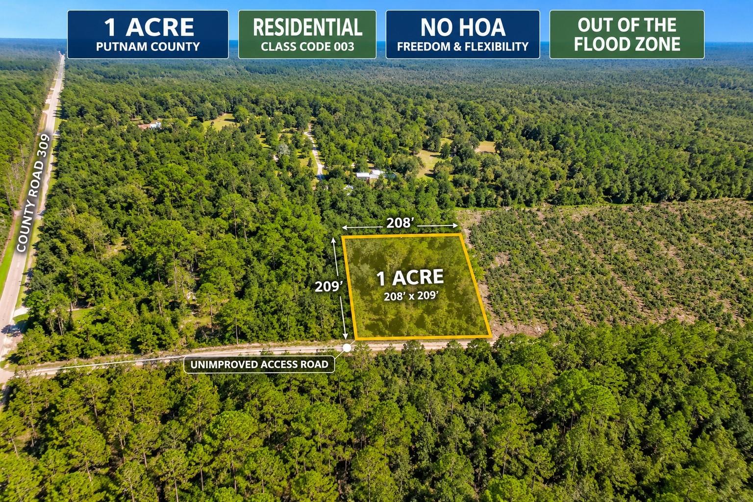 000 CR 309, Satsuma, FL 32189