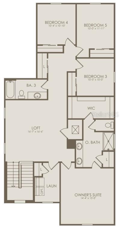 Floor Plan - Floor Two