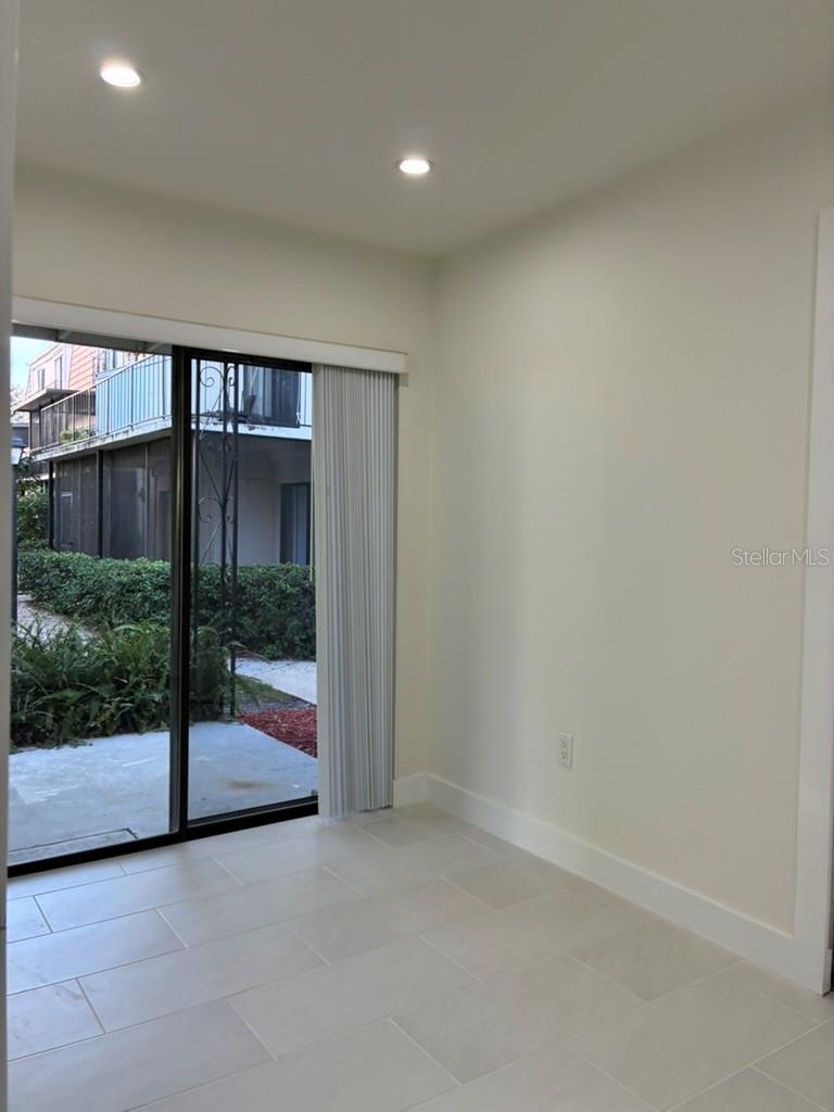 Rear porch from 2nd bedroom