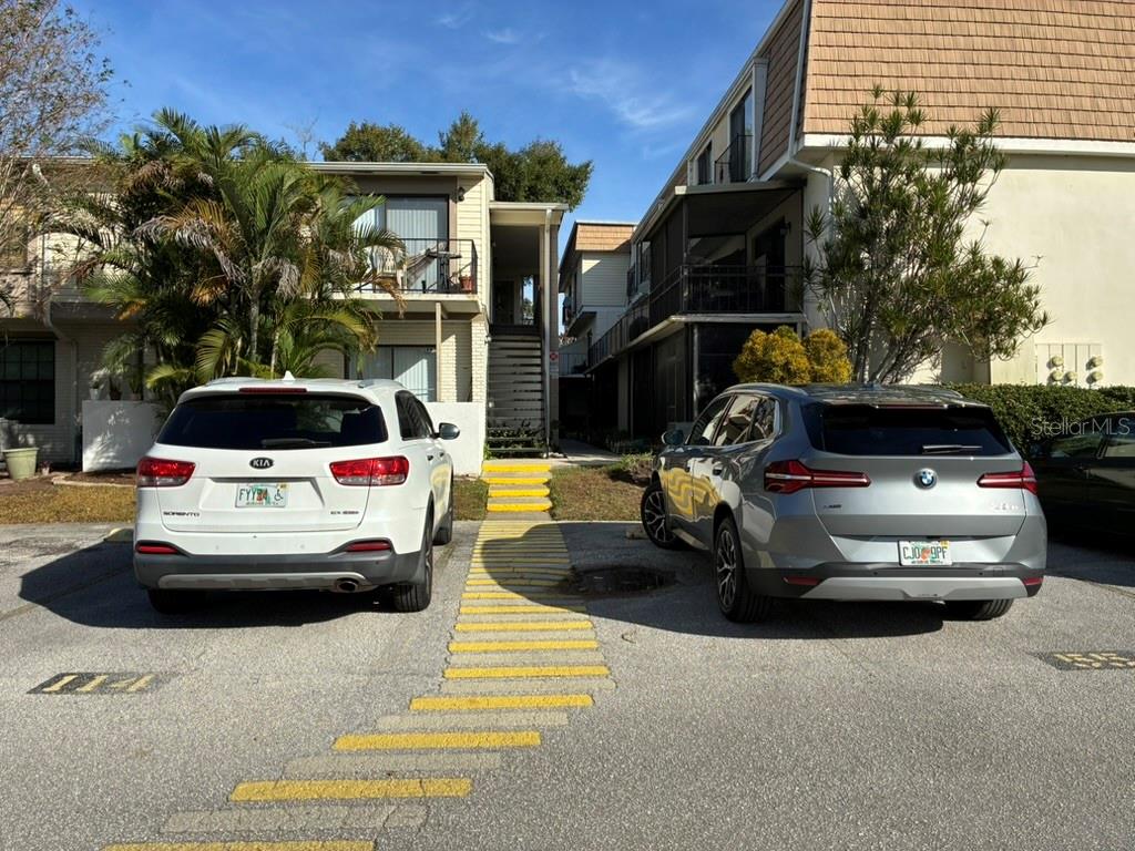 Exclusive parking space for the unit