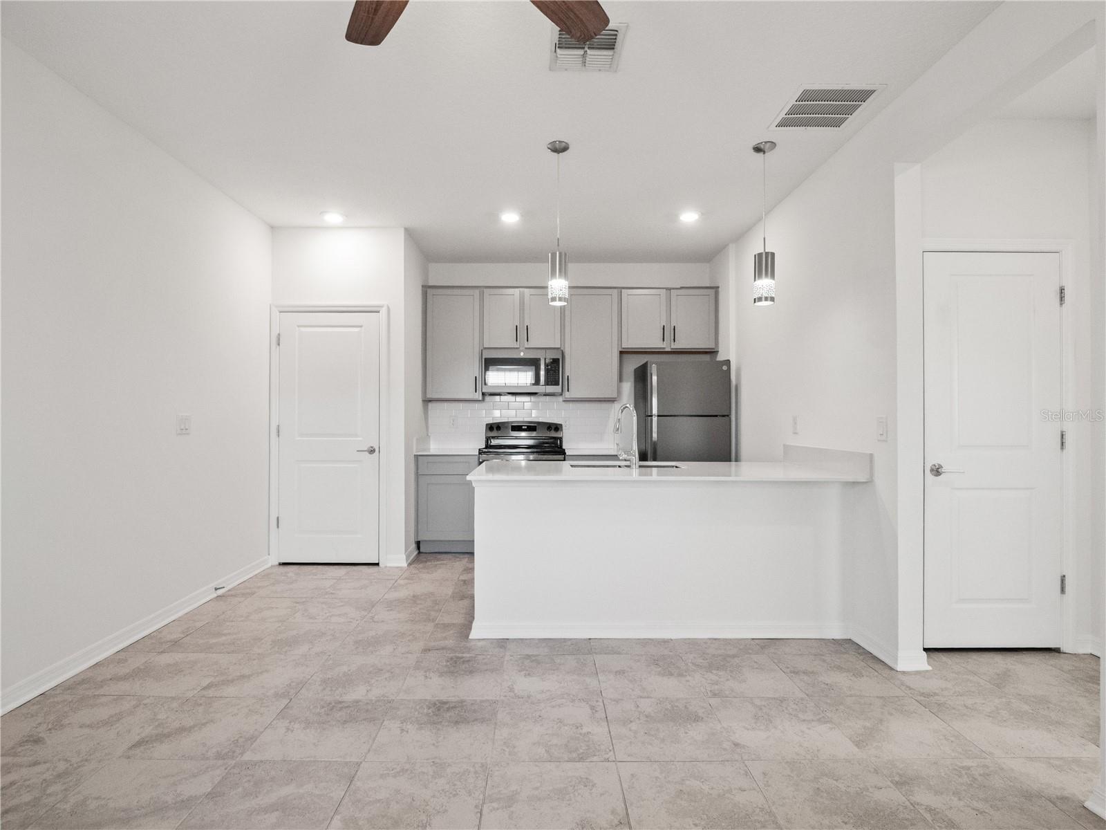 Secondary Living Space  Kitchen