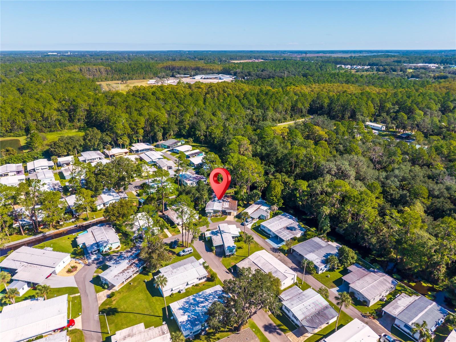 Aerial View of 130B Piney Ridge