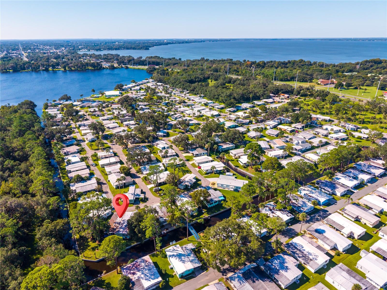 Aerial View of 130 Piney Ridge