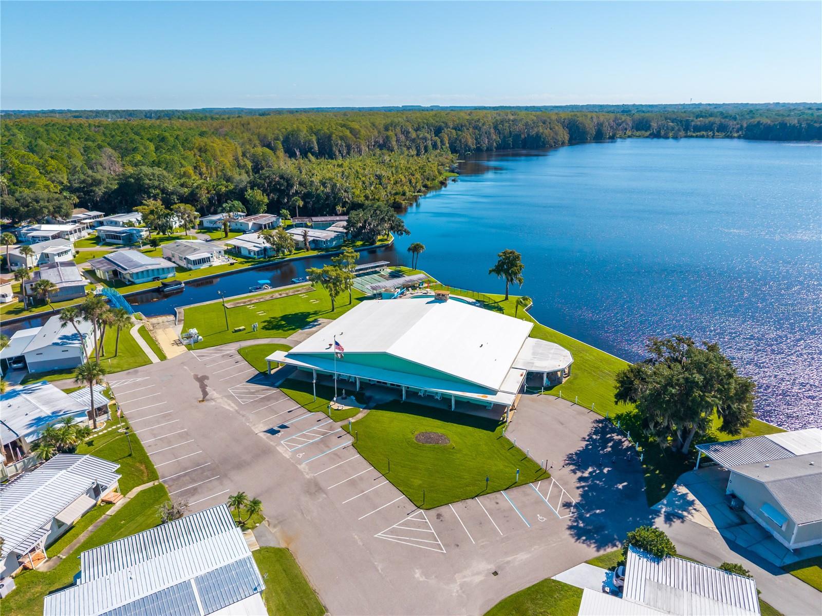Aerial View of Clubhouse
