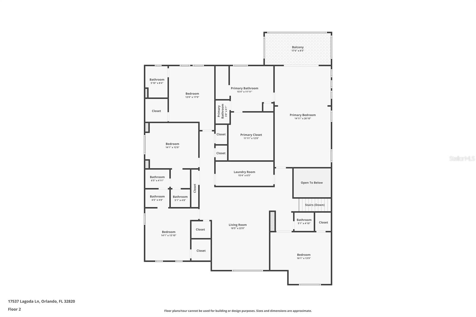 17537 LAGODA LANE, Orlando, FL 32820