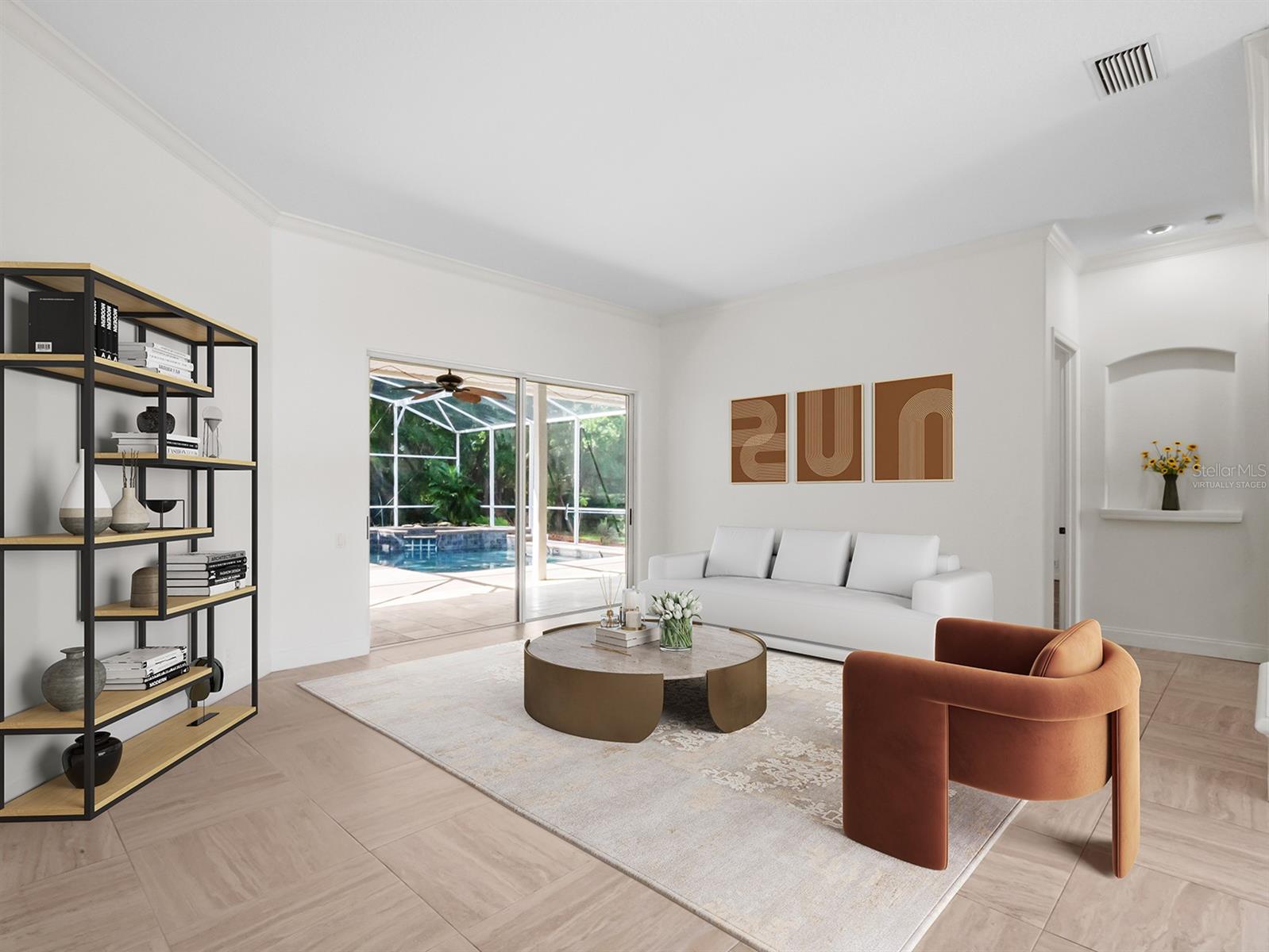Living room - Virtually Staged Living room - Virtually Staged