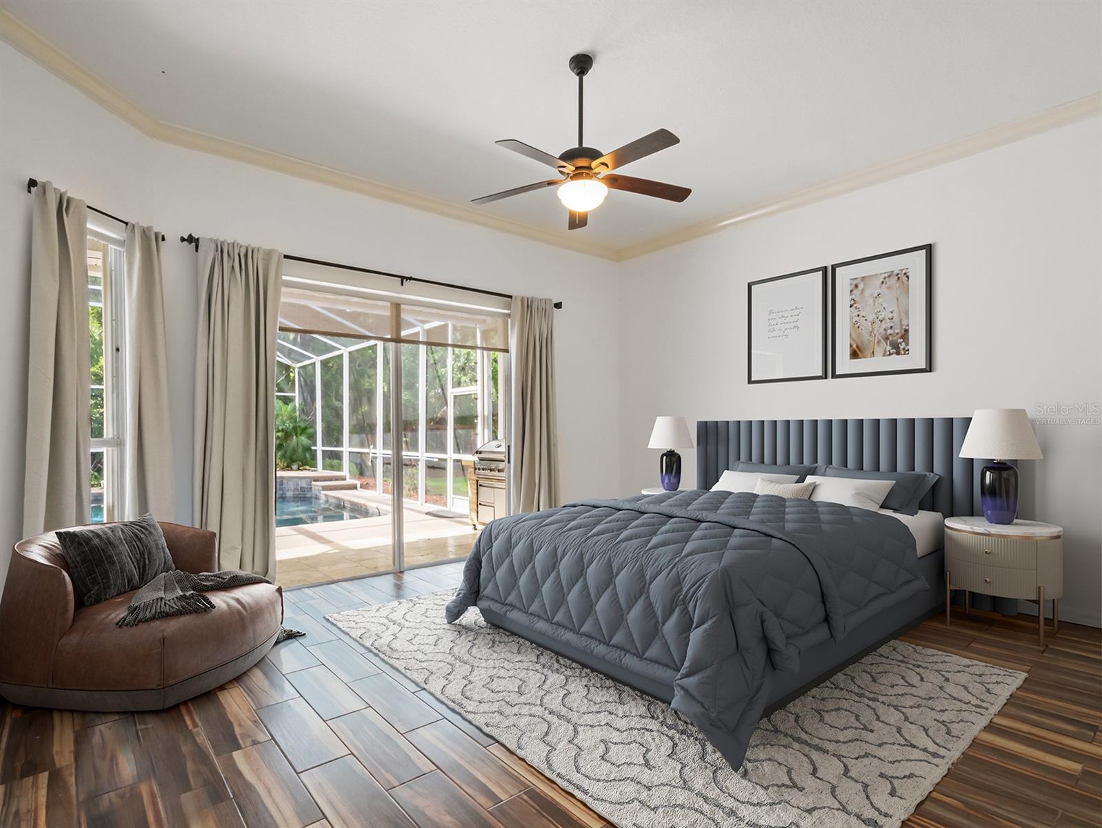Master Bedroom - Virtually Staged