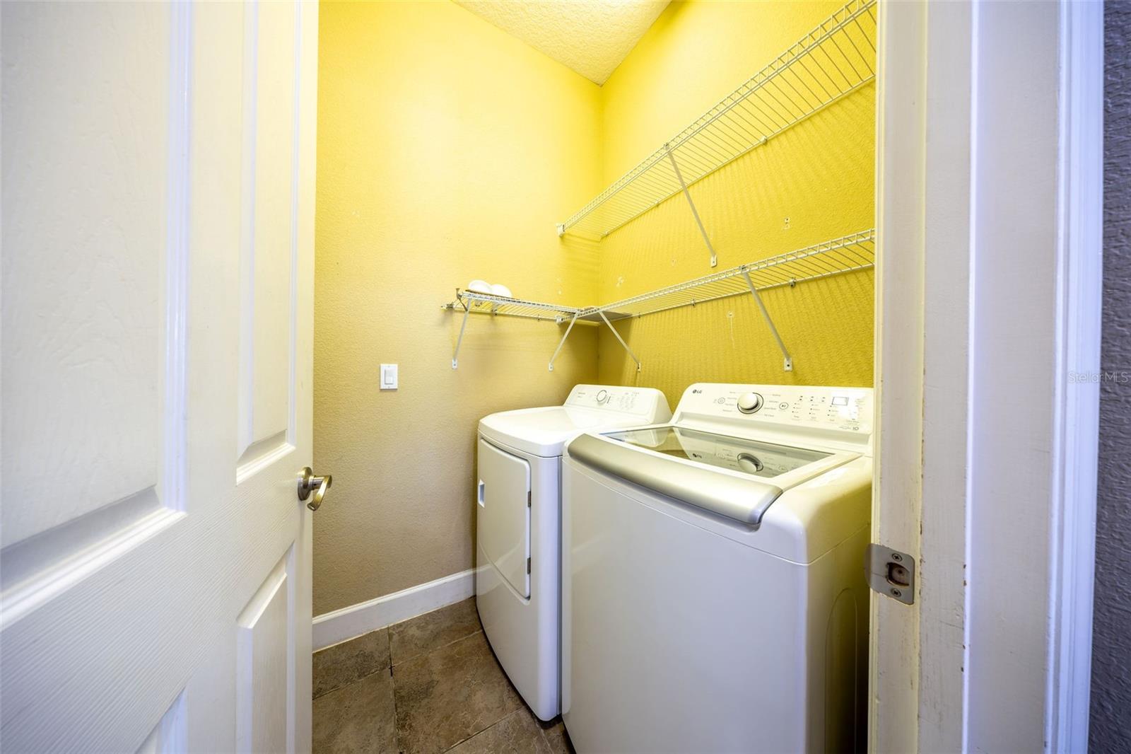 Downstairs laundry