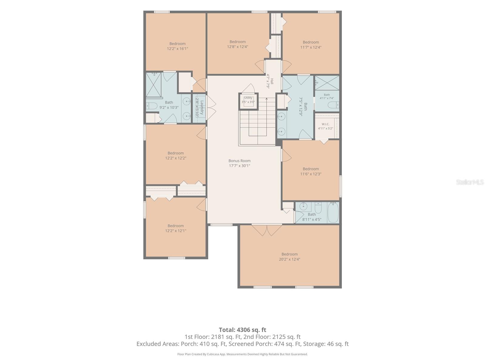 Floor plan - second floor