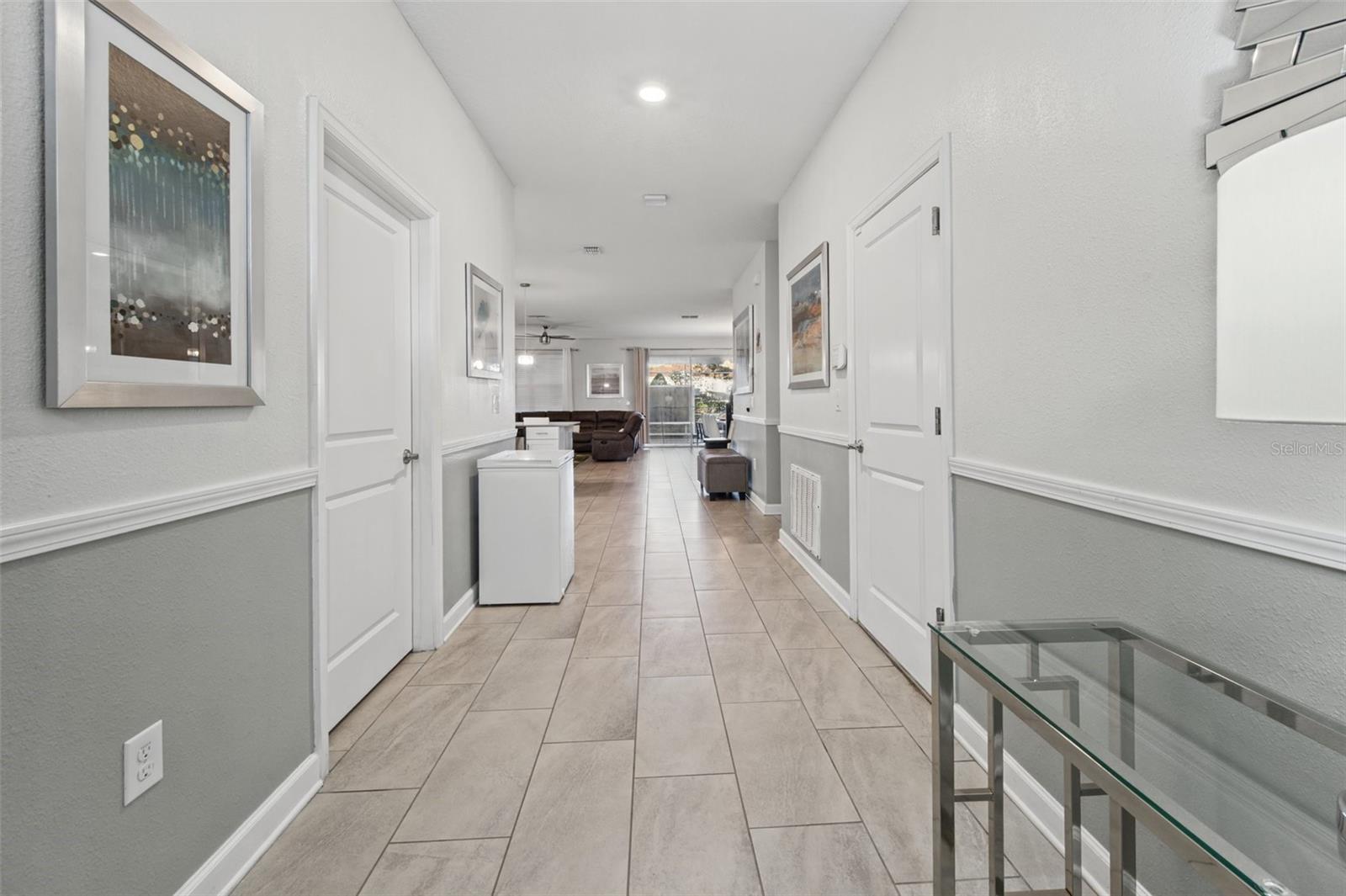 Upstairs hallway
