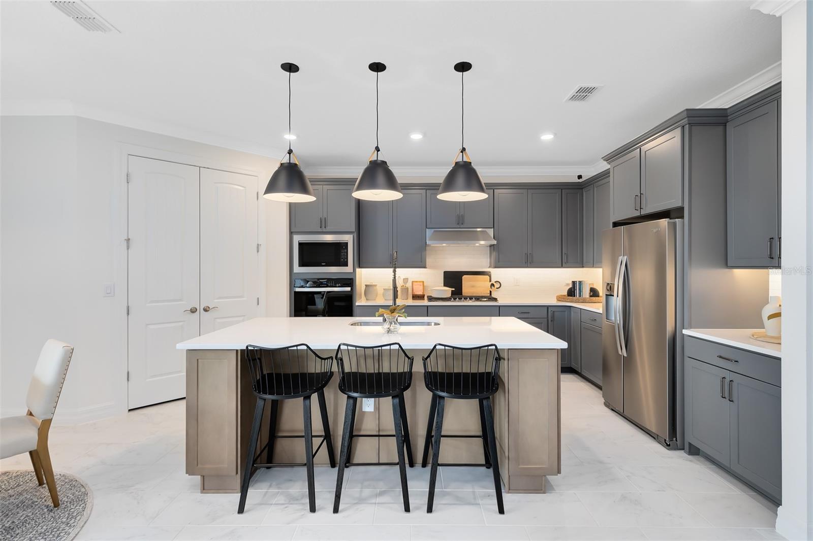 Model Home Design Only. Pictures and furnishings are for illustrative purposes only. Elevations, colors and options may vary. Furniture is for model home staging only.?