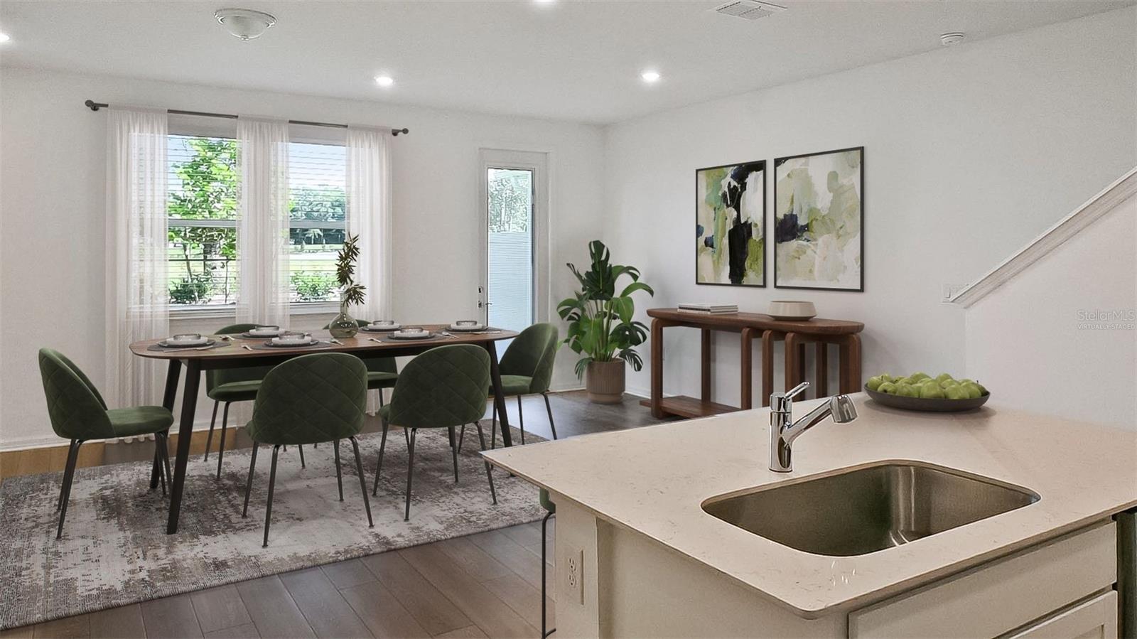 Virtually Staged. Model Home Design Only. Pictures and furnishings are for illustrative purposes only. Elevations, colors and options may vary. Furniture is for model home staging only.