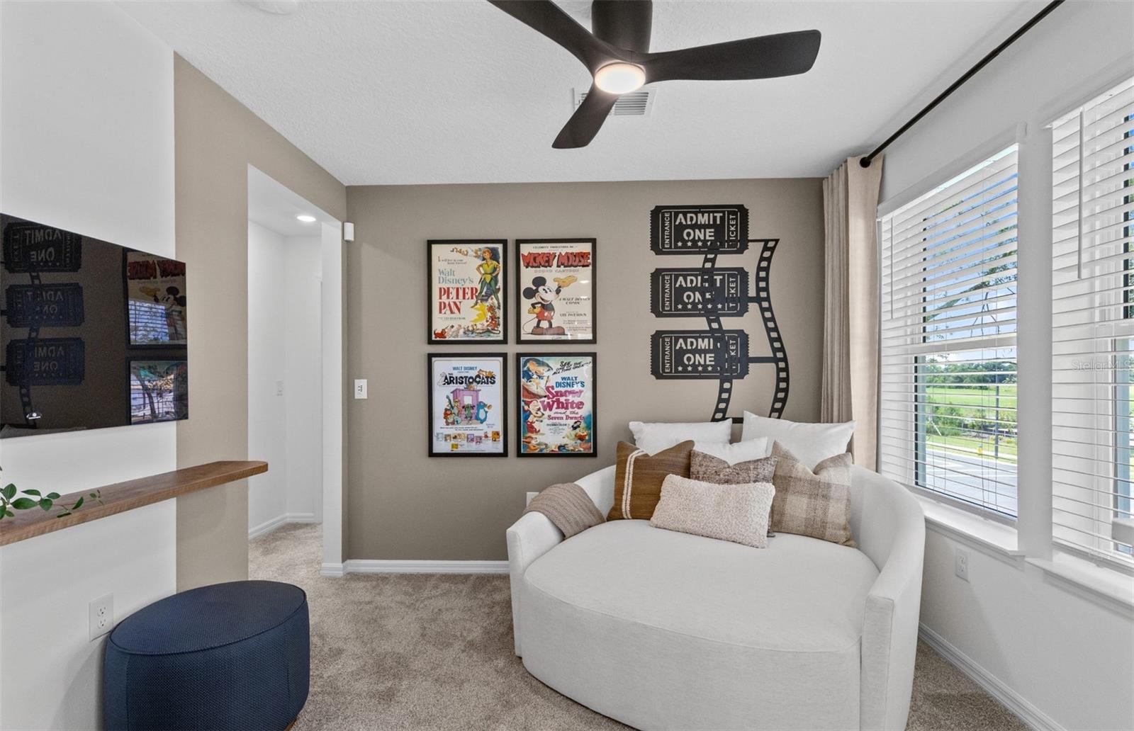 Model Home Design Only. Pictures and furnishings are for illustrative purposes only. Elevations, colors and options may vary. Furniture is for model home staging only.