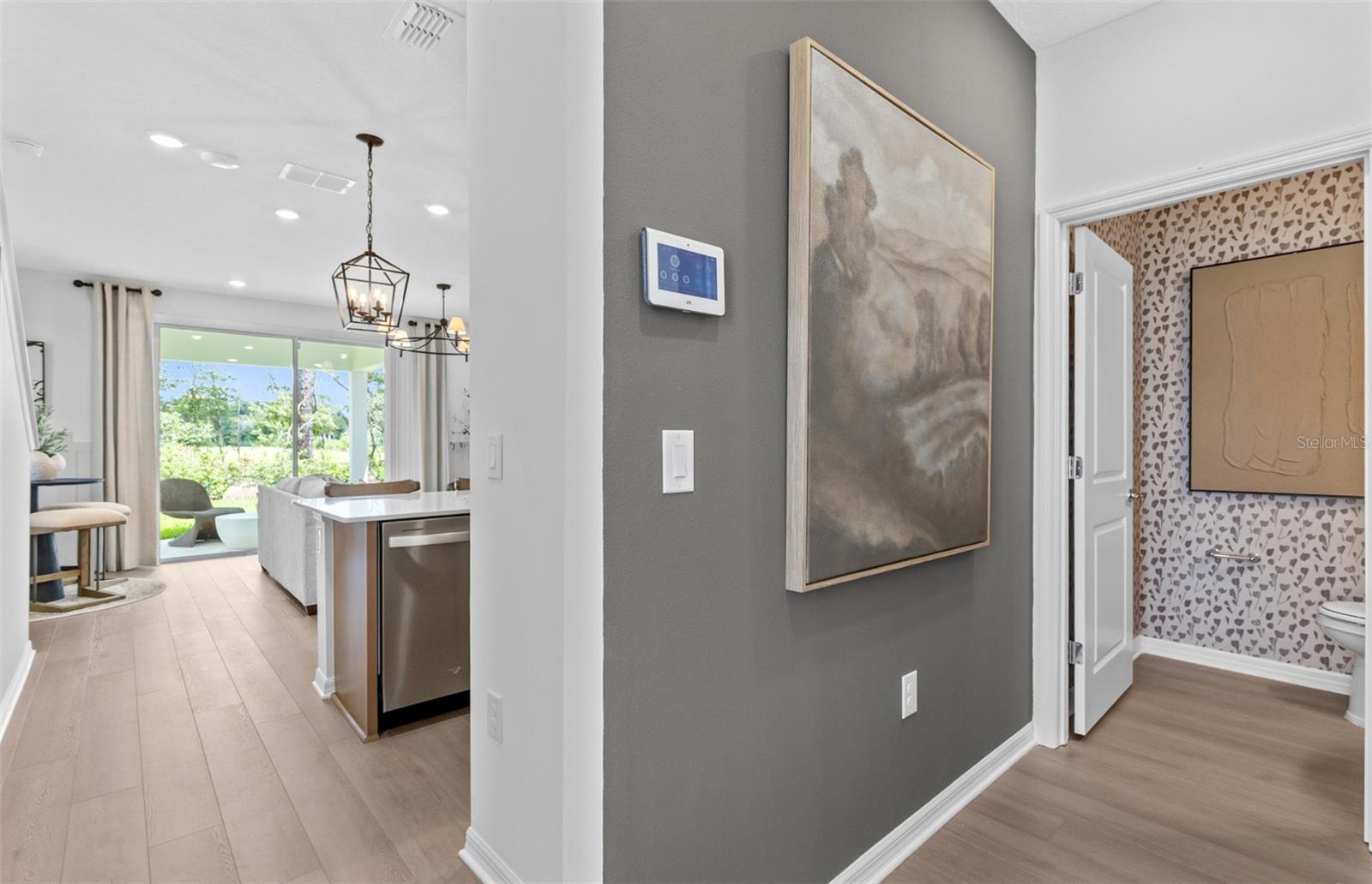 Model Home Design Only. Pictures and furnishings are for illustrative purposes only. Elevations, colors and options may vary. Furniture is for model home staging only.