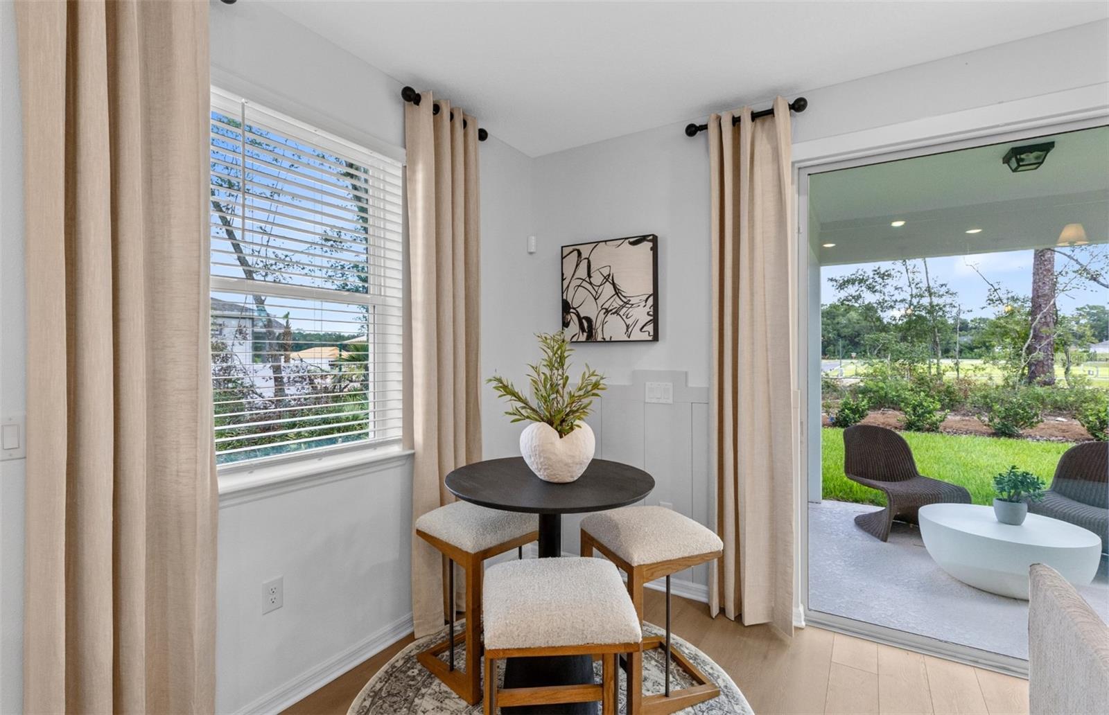 Model Home Design Only. Pictures and furnishings are for illustrative purposes only. Elevations, colors and options may vary. Furniture is for model home staging only.