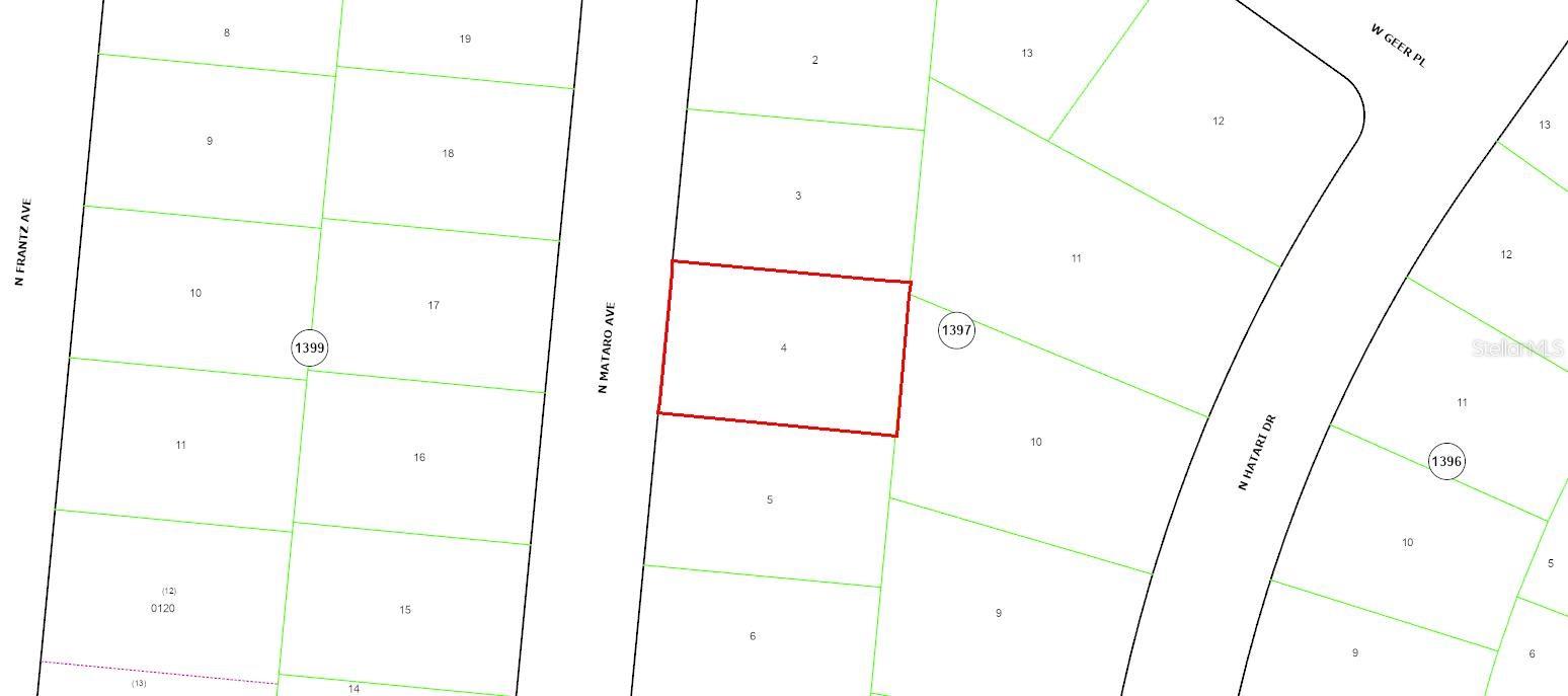 10845 N MATARO AVENUE, Citrus Springs, FL 34434