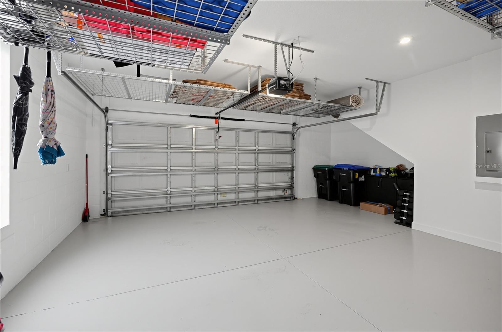 Garage With Built In Storage