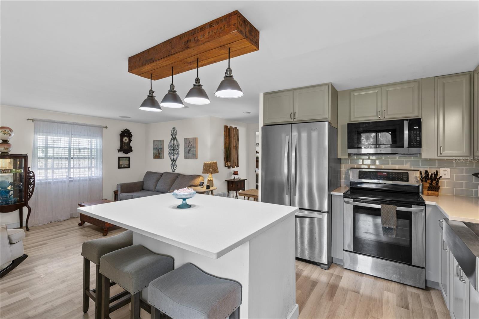 Updated kitchen.