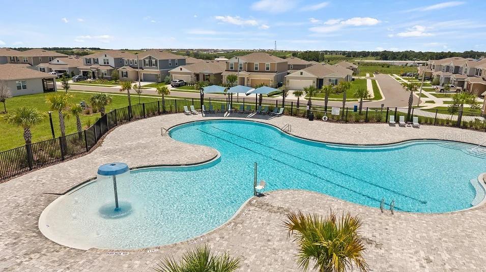 Resort style pool Resort style pool