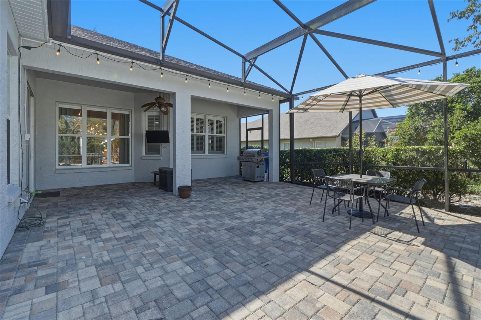 Back Patio/Pool Area