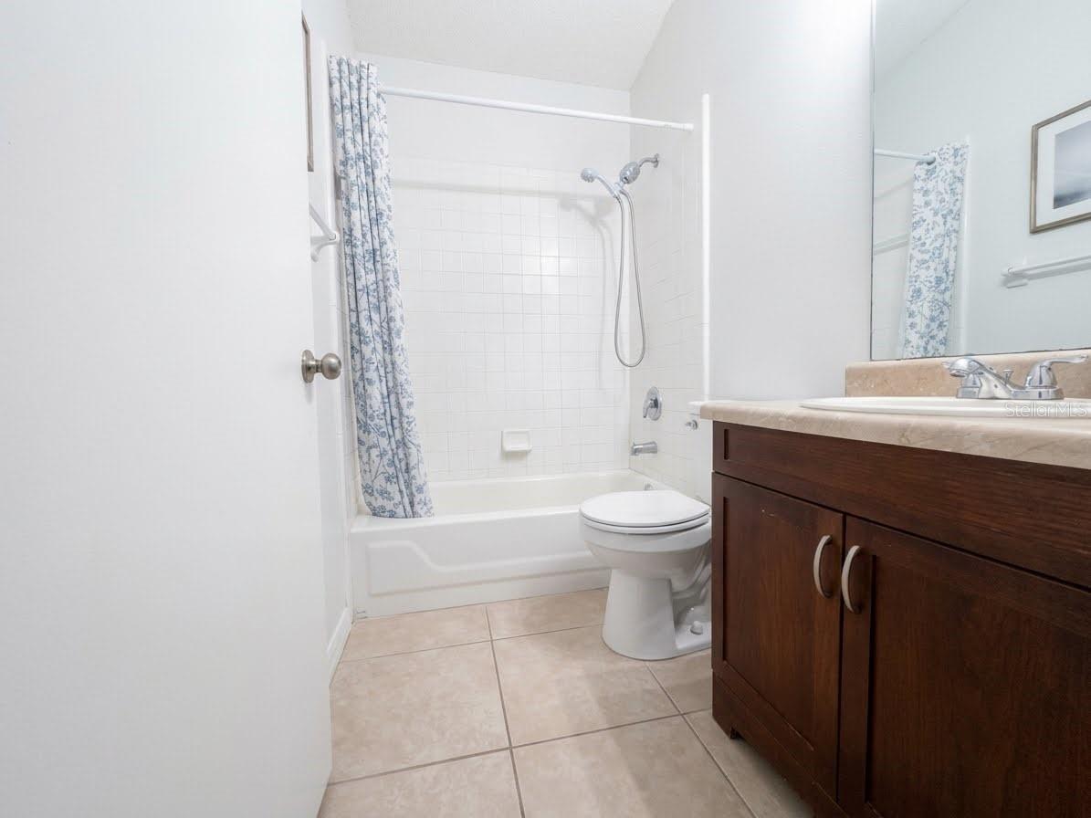 Hallway bathroom