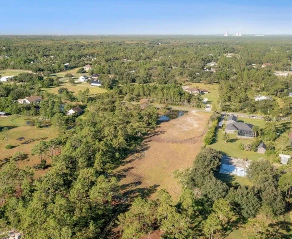 Aerial View of Property-Back