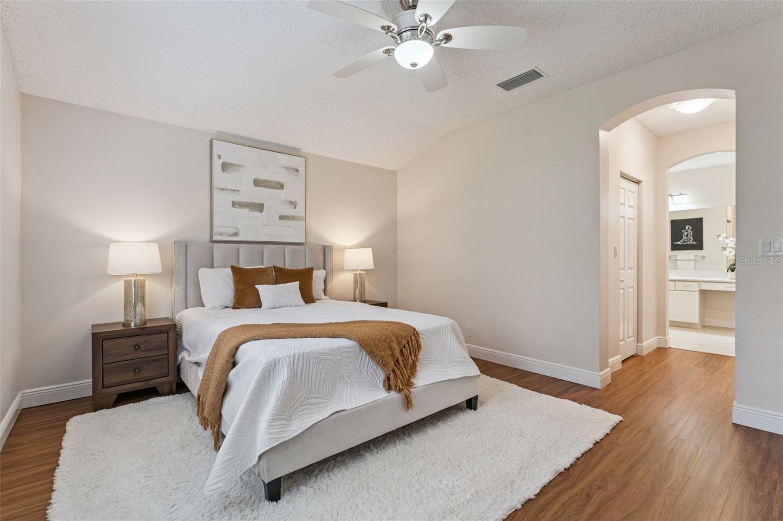 Primary Bedroom w/ 2 walk-in closets