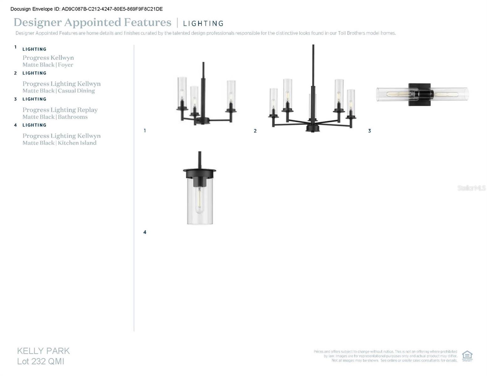 Designer-appointed features selected by our team of professional designers