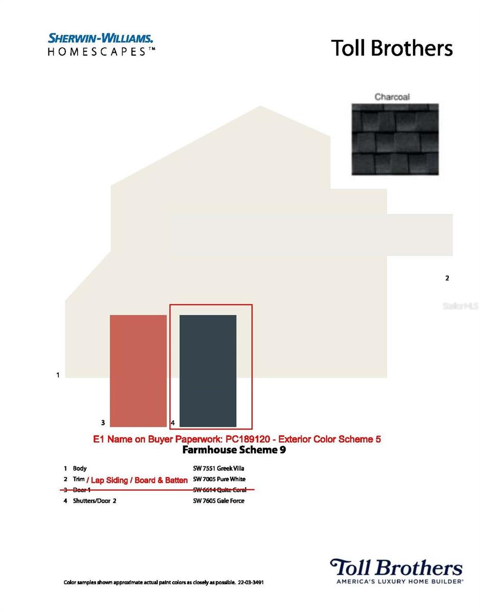 Exterior paint selection
