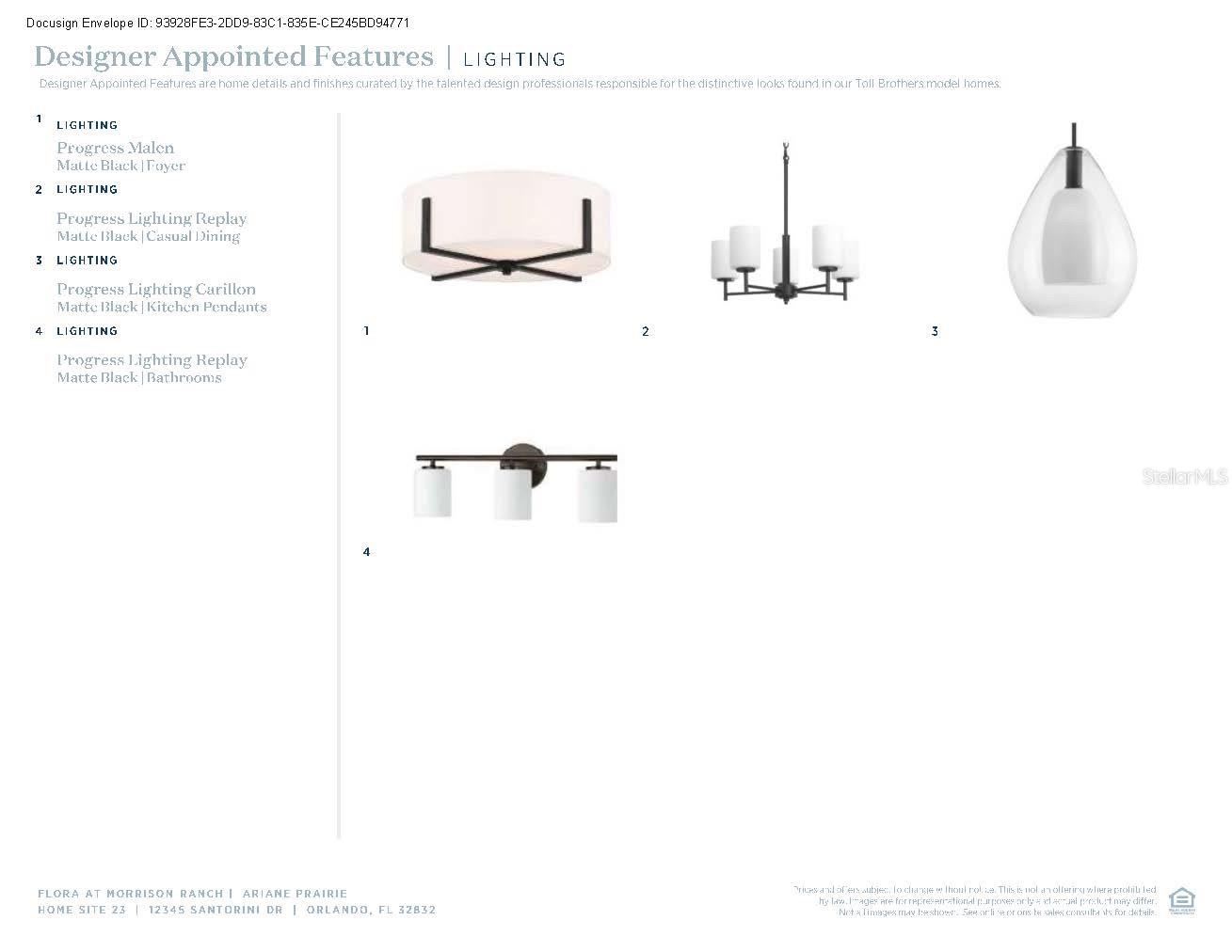 Designer-appointed features selected by our team of professional designers