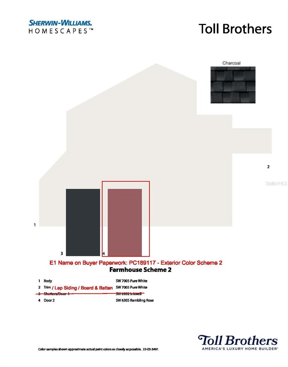 Exterior paint selection