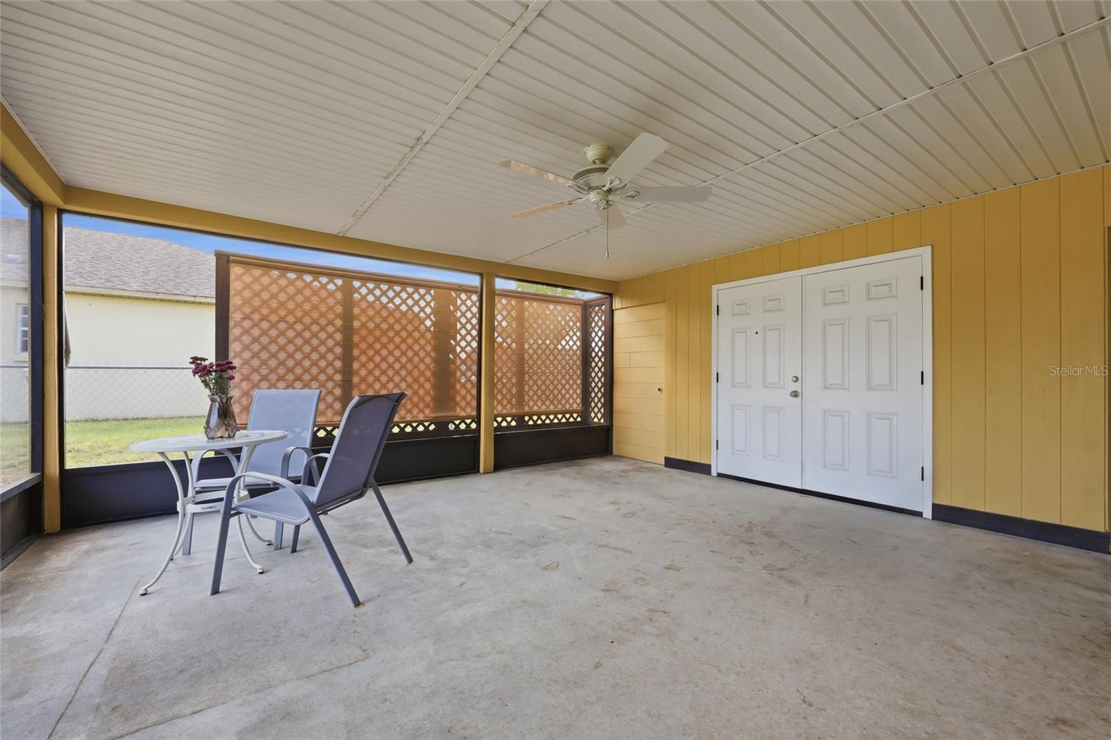 Enclosed Patio