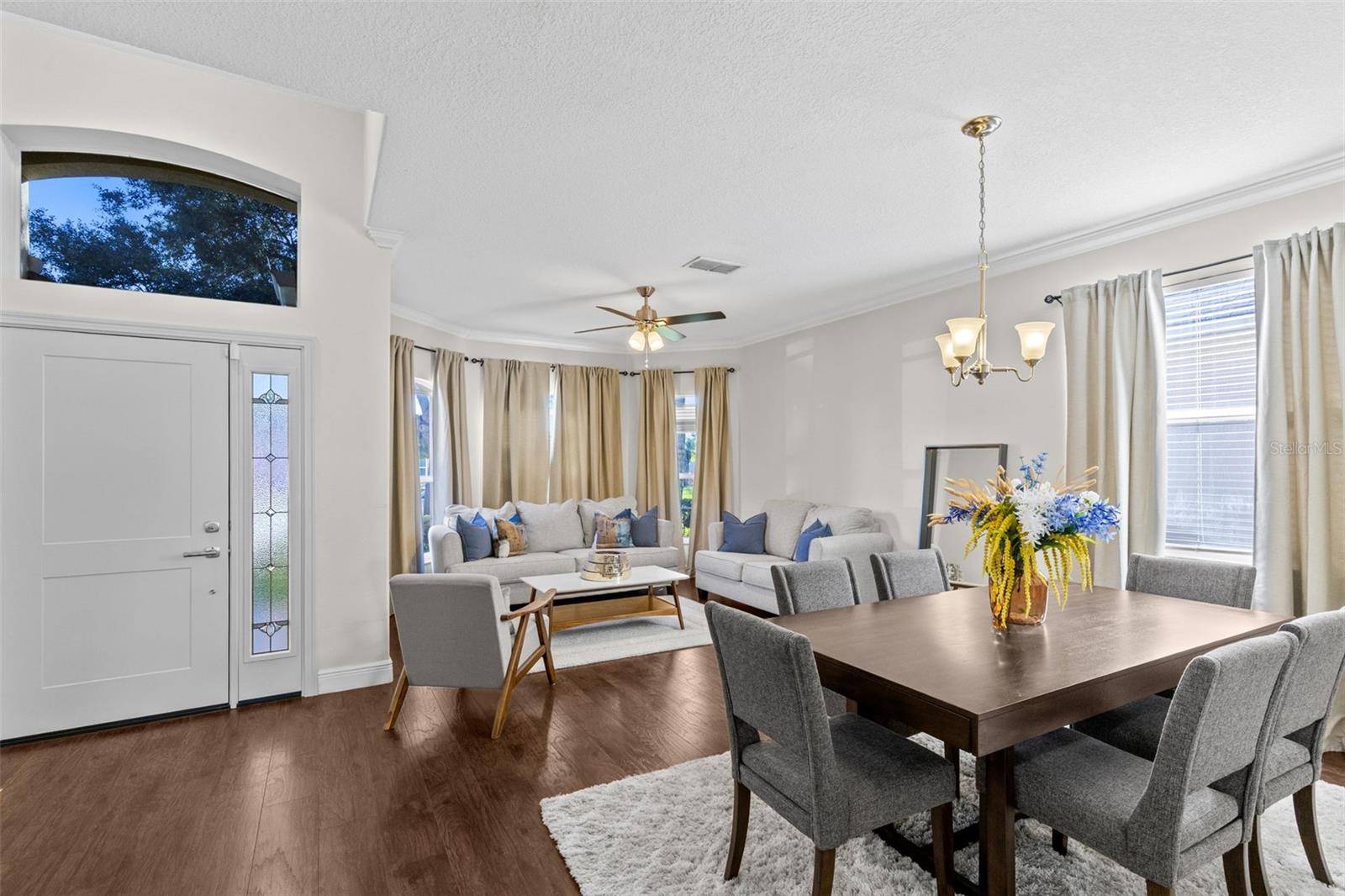 Formal living room and Dining room