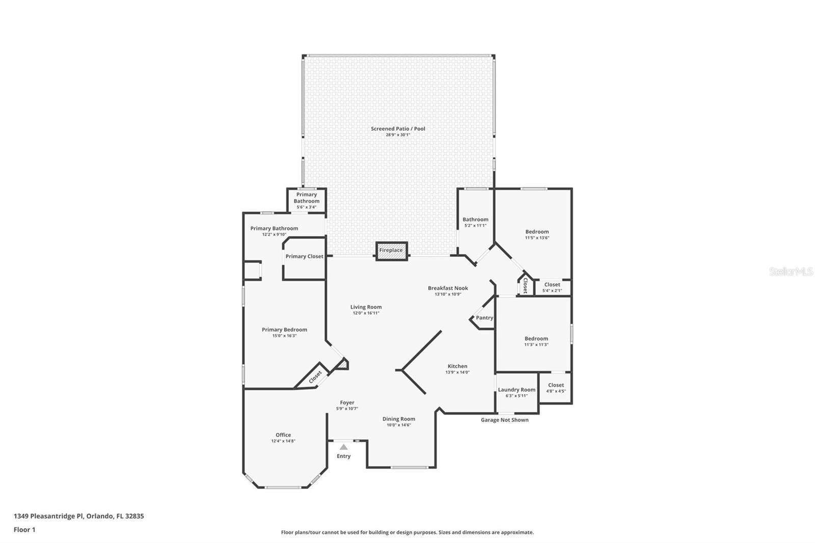 1349 PLEASANTRIDGE PLACE, Orlando, FL 32835
