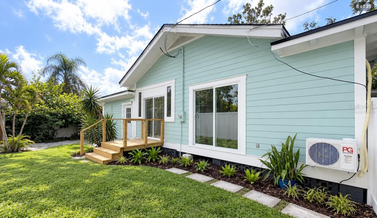 Backyard Virtually Staged
