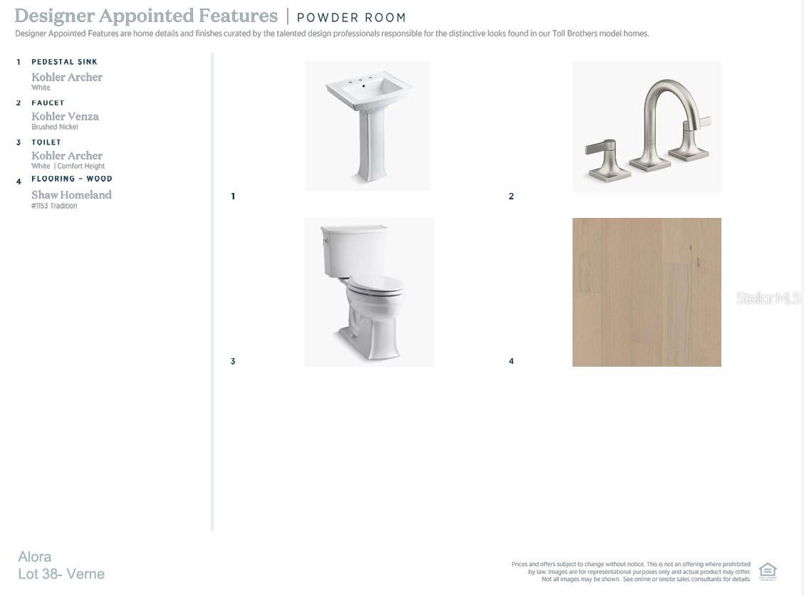 Powder bath finishes Powder bath finishes