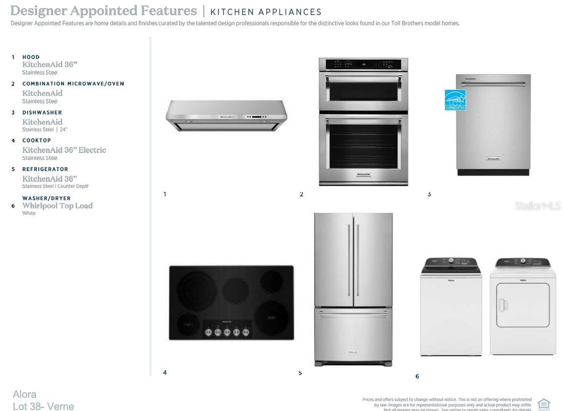Kitchen Aid kitchen appliances and Whirlpool washer and dryer Kitchen Aid kitchen appliances and Whirlpool washer and dryer