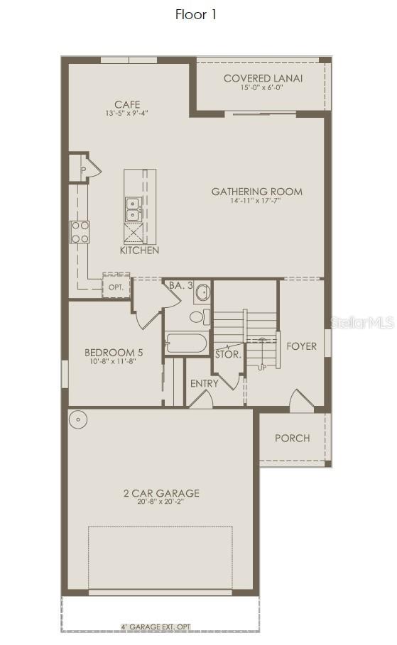 Floor Plan - Floor One Floor Plan - Floor One