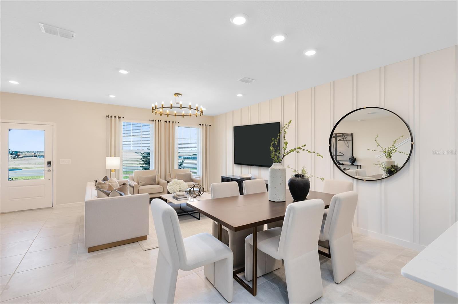 Model Home Design Only. Pictures and furnishings are for illustrative purposes only. Elevations, colors and options may vary. Furniture is for model home staging only.?