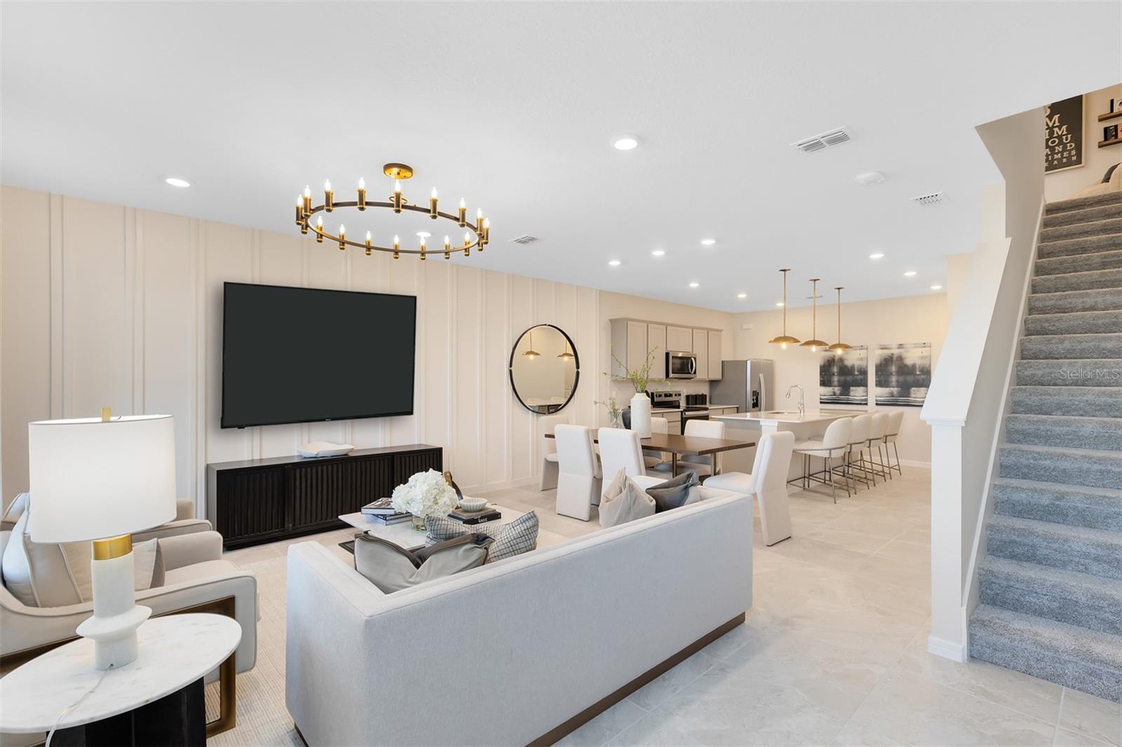 Model Home Design Only. Pictures and furnishings are for illustrative purposes only. Elevations, colors and options may vary. Furniture is for model home staging only.?