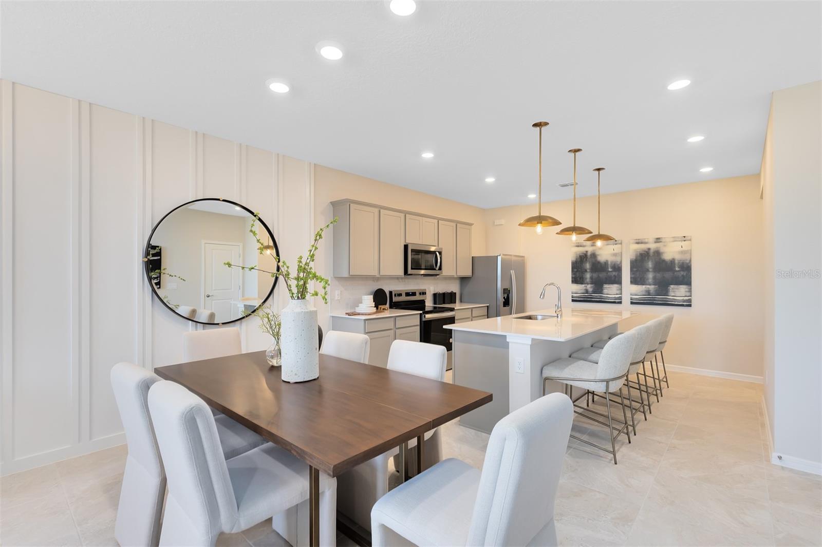 Model Home Design Only. Pictures and furnishings are for illustrative purposes only. Elevations, colors and options may vary. Furniture is for model home staging only.?