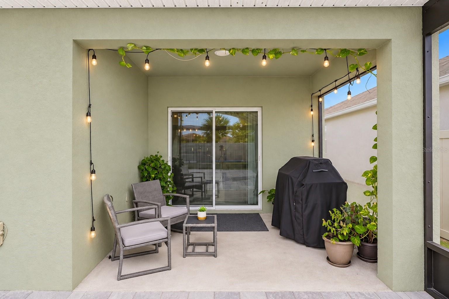Open Covered Porch