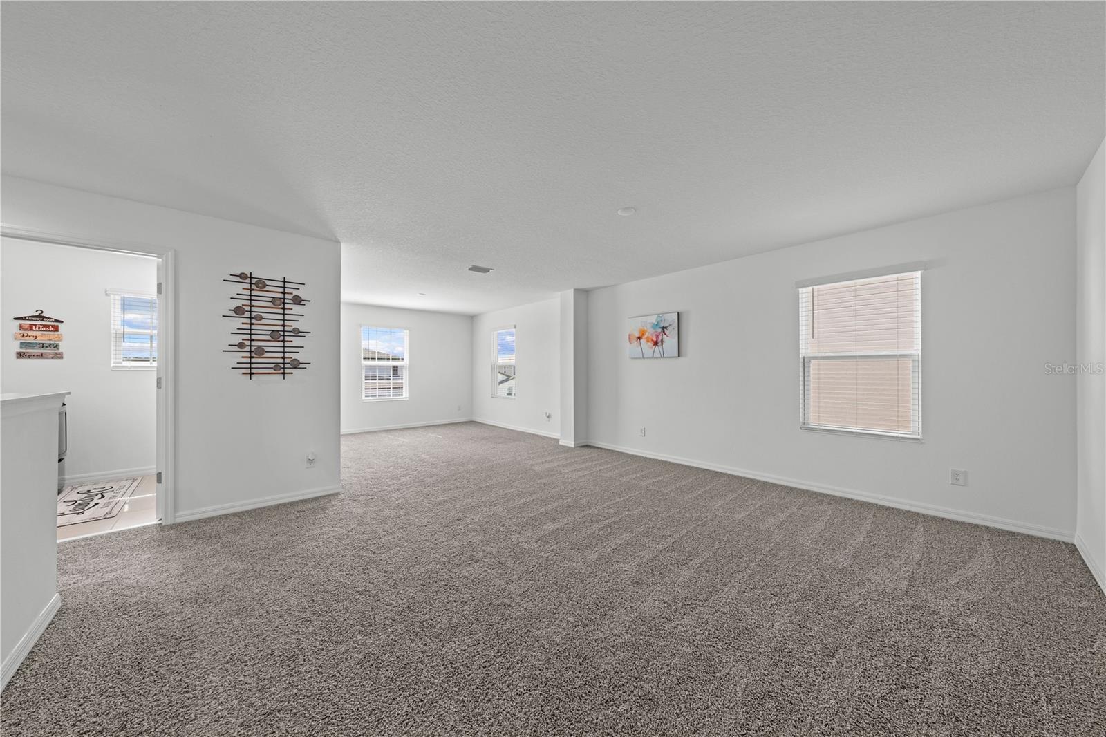 Loft with bonus room in the back