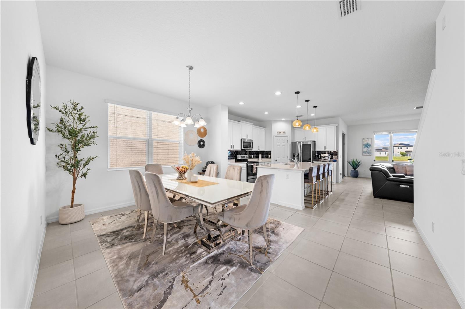 Dining area/kitchen