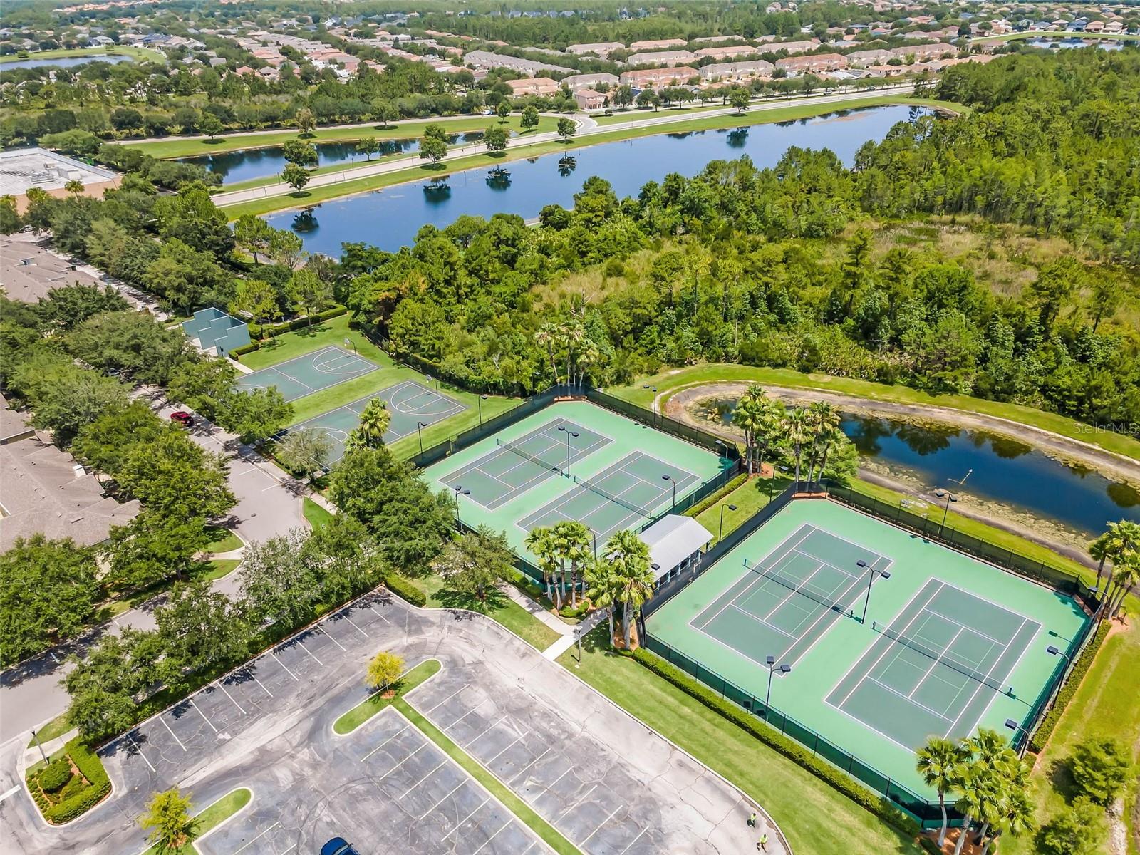 Tennis Courts & Basketball Courts