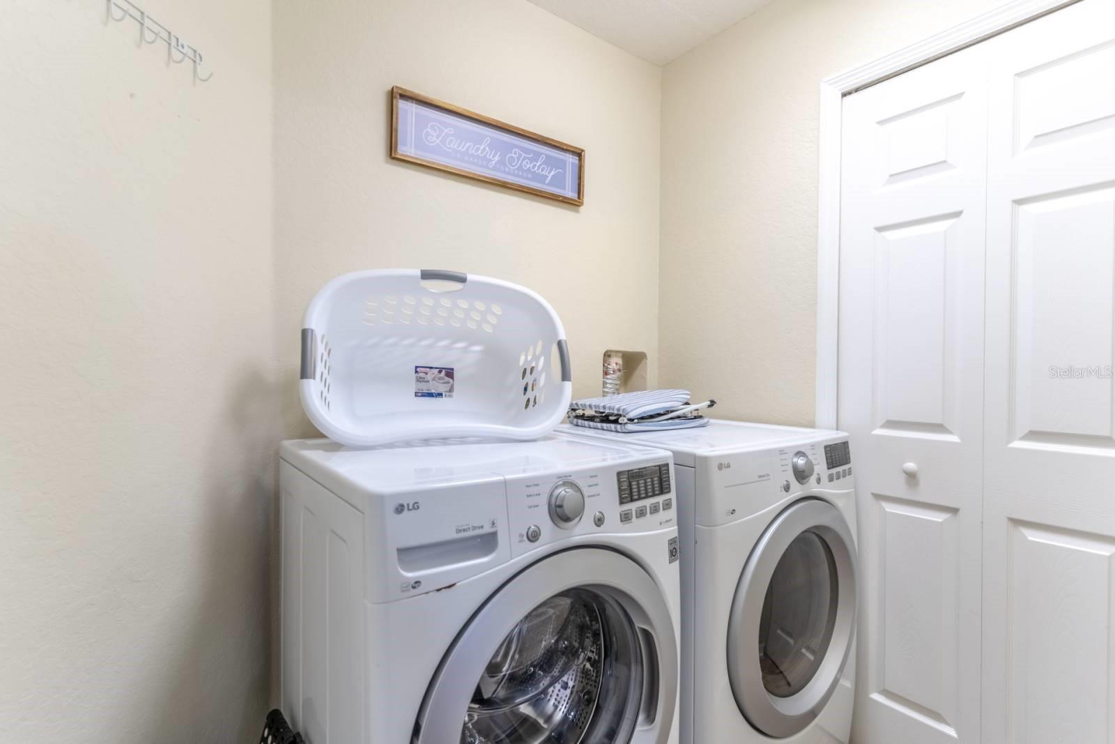 Laundry with washer and dryer