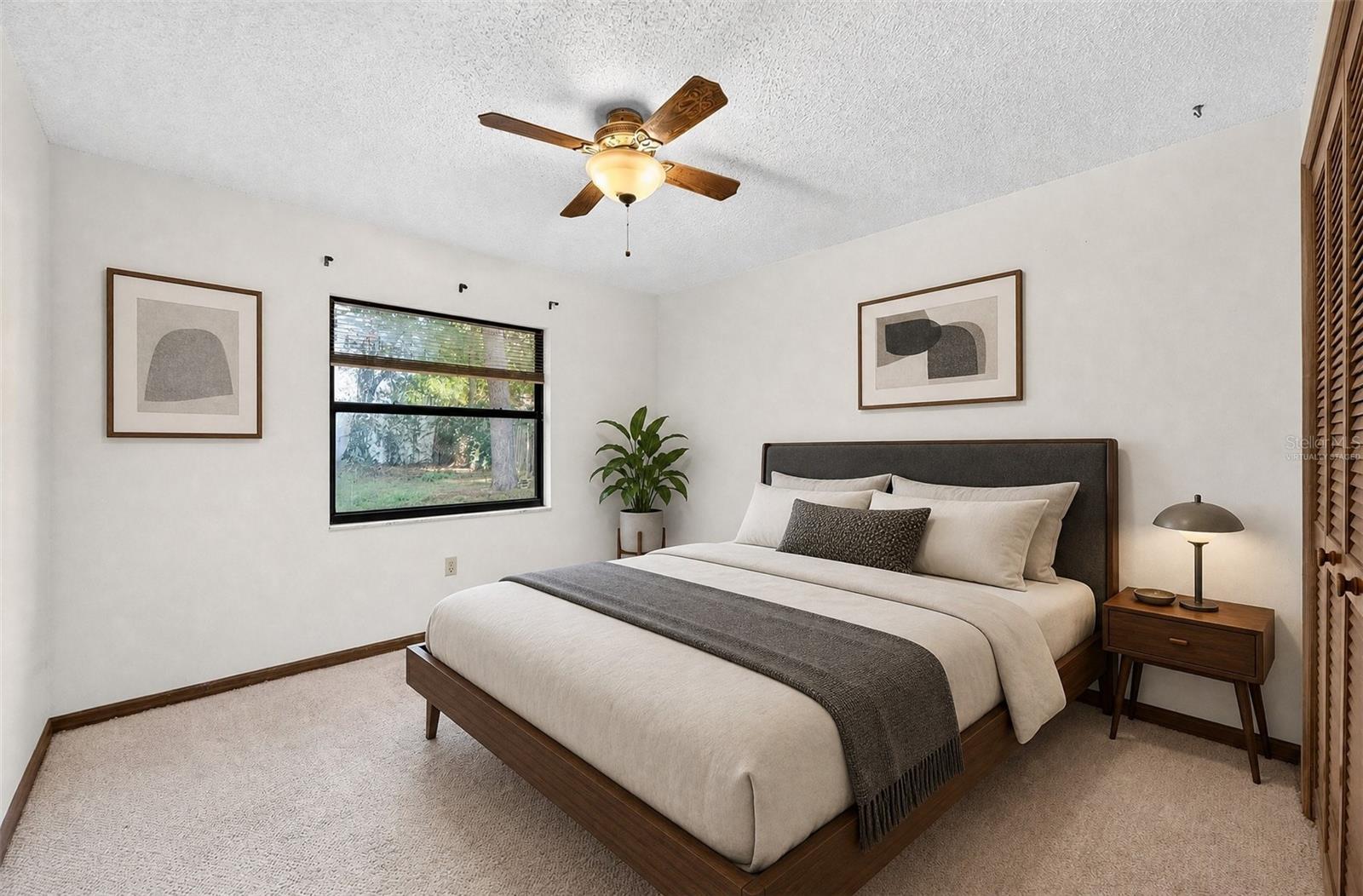 Third Bedroom. Virtually Staged.