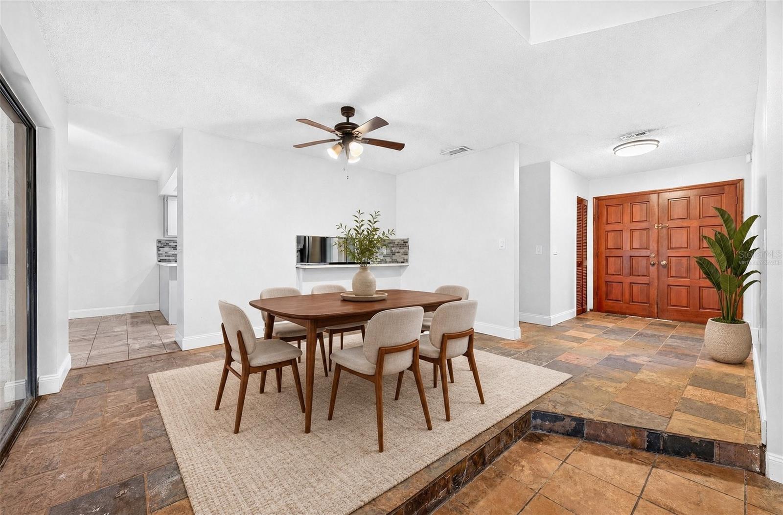 Dining Area. Virtually Staged.