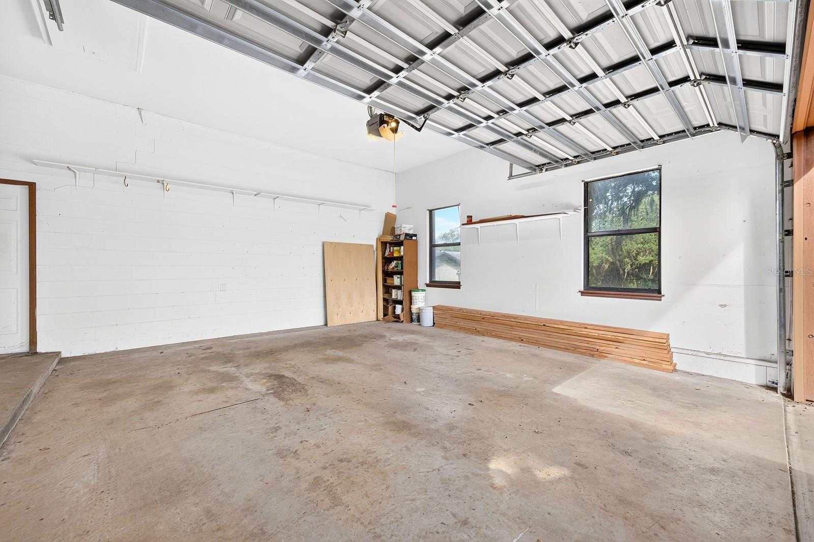 2-car garage.